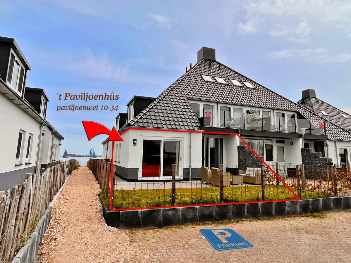 'T Paviljoenhus Bij Sneekermeer Offingawier Exterior photo
